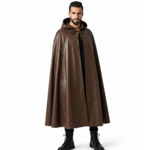 Men's Medieval Hooded Cloak Cape