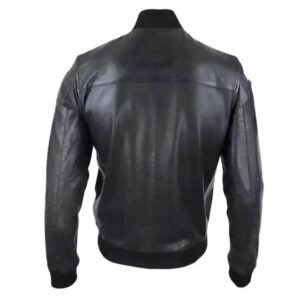 Mens Black Biker Jacket