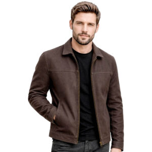 Clara Men's Modern Cafe Racer Jacket