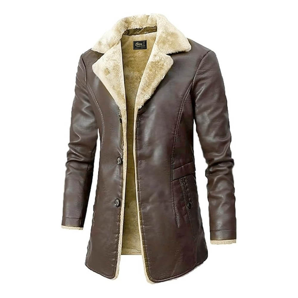 Men’s Aviator Sheepskin B3 Bomber Jacket Men’s Aviator Sheepskin B3 Bomber Jacket - Image 15