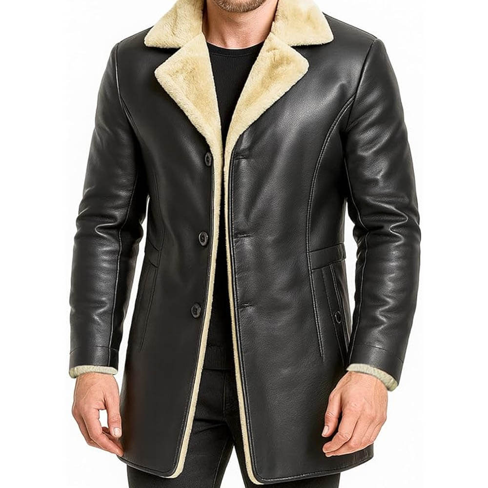 Men’s Aviator Sheepskin B3 Bomber Jacket Men’s Aviator Sheepskin B3 Bomber Jacket - Image 17