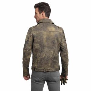Mens antique green jacket new
