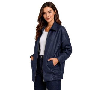 Women's Oversized Bomber Fashion Jacket Oversized Bomber Women