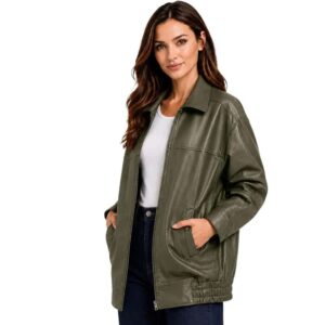 Oversized Leather Women 1