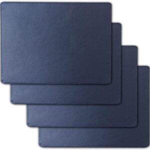 Exclusive Pu Leather Table Placemats Set Premium Leather Table Placemats Set of 4