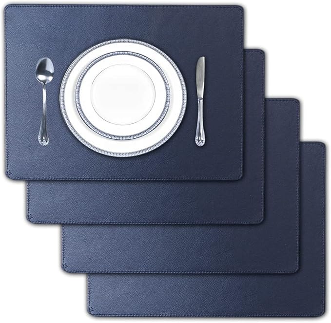 Exclusive Pu Leather Table Placemats Set Exclusive Pu Leather Table Placemats Set - Image 3
