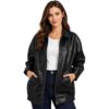 Women's Oversized Bomber Fashion Jacket