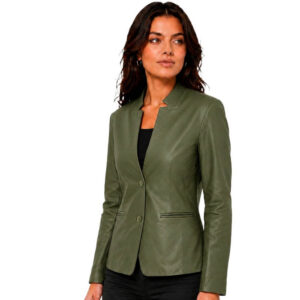Womens Blazer Coat Collar Style Black Color 1 1