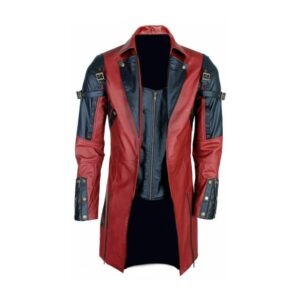 Steampunk Gothic Cosplay Leather Coat