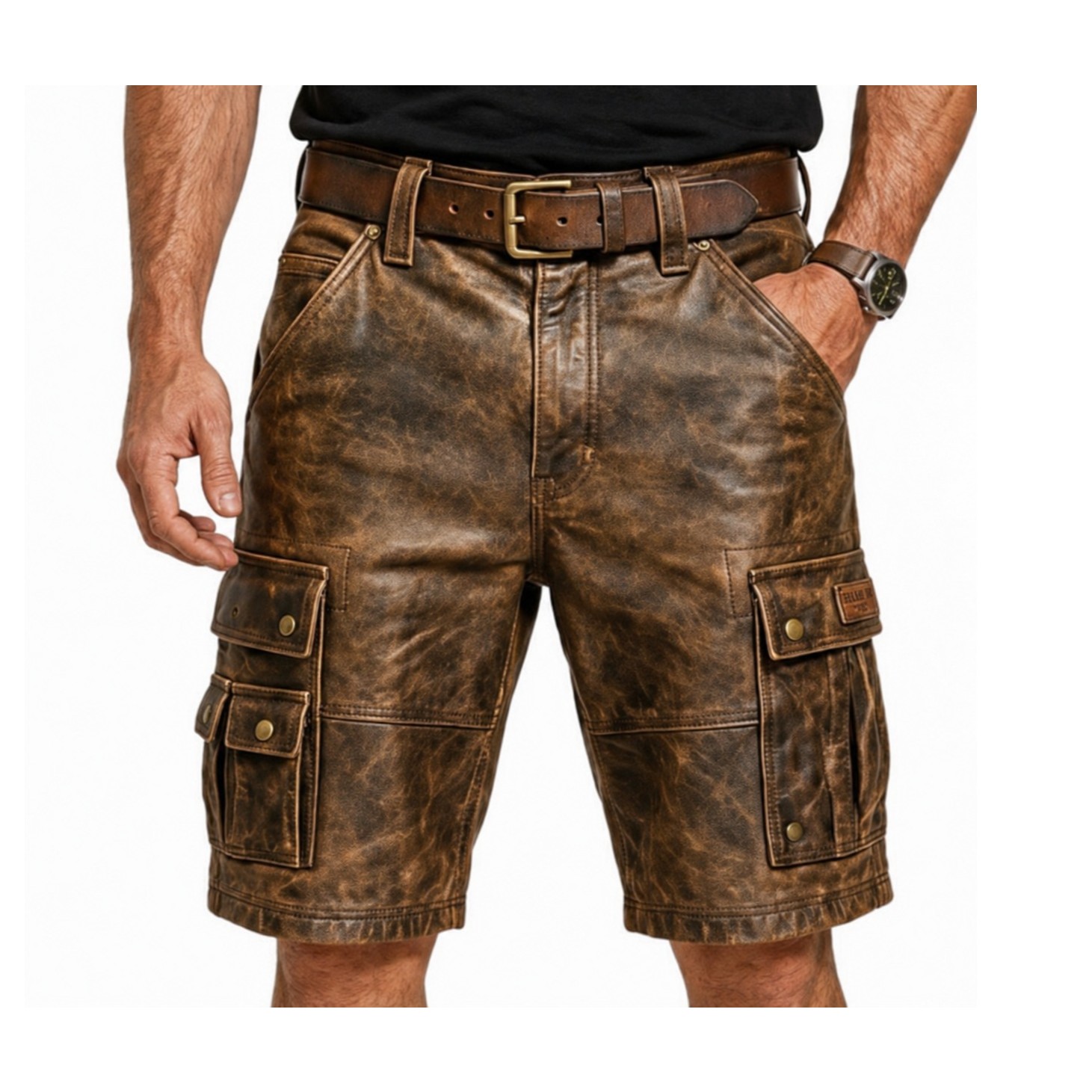 Mens Cargo Dirty Wax Shorts Mens Cargo Dirty Wax Shorts