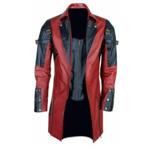 Steampunk Gothic Cosplay Leather Coat