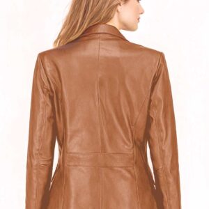 Women's Leather Blazer Jacket Formal & Casual Coat img 21846 opt2 1