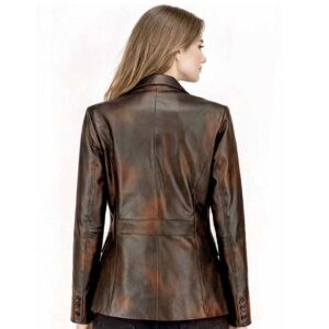 Women's Leather Blazer Jacket Formal & Casual Coat img 21851 opt2 1