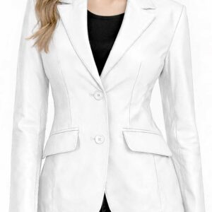 Women's Leather Blazer Jacket Formal & Casual Coat img 21855 opt2 1