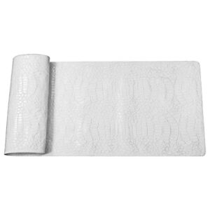Desk Mat Set of 4, 35x59cm Waterproof Faux Leather Desk Pad Non-Slip Office Protector img 23392 opt