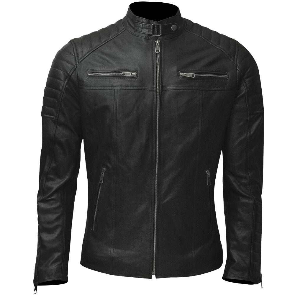 Men's Vintage Black Leather Jacket Men's Vintage Black Leather Jacket