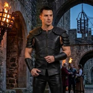 Alternative view of Gladiator Medieval Leather Armor Vest