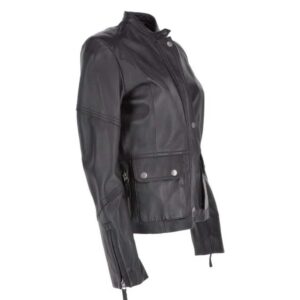 womeens leather new biker jacket jacket 1